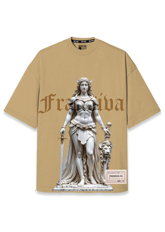 FRANSIVA Demi graphic oversized T-shirt