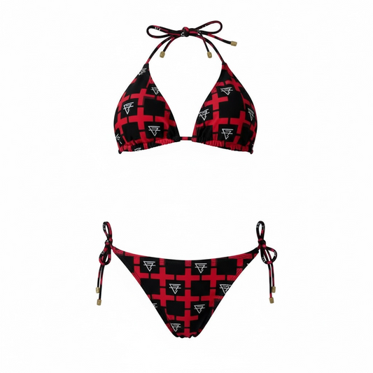 CF color monogram bikini