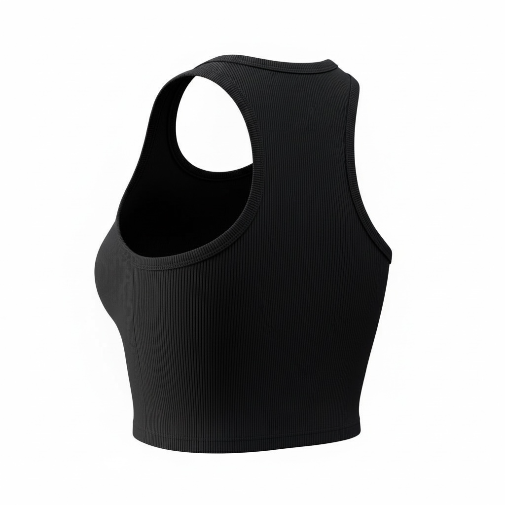CF logo crop tank top