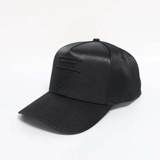 CF Logo Satin Baseball Caps A Frame