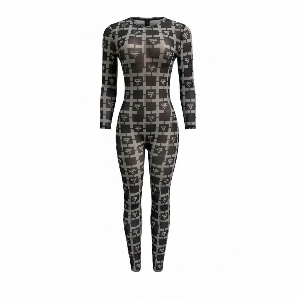 CF Fransiva logo printed body suit