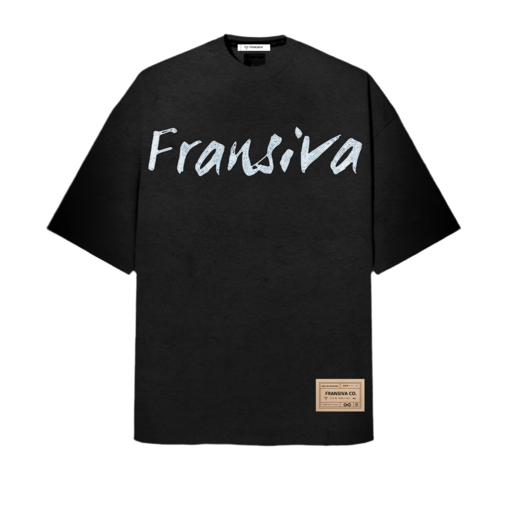 Fransiva rhinestones oversized Tees
