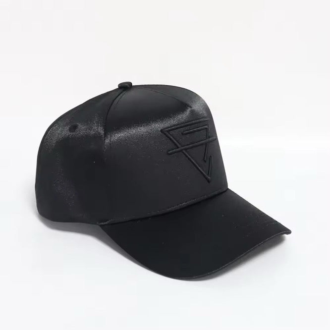 CF Logo Satin Baseball Caps A Frame
