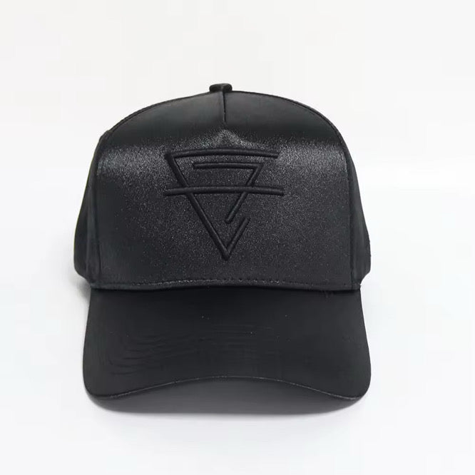 CF Logo Satin Baseball Caps A Frame