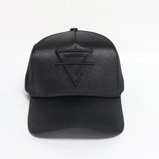 CF Logo Satin Baseball Caps A Frame